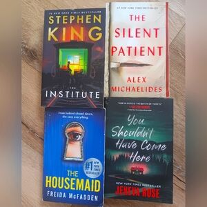 Set of Four Bestselling Thriller Novels